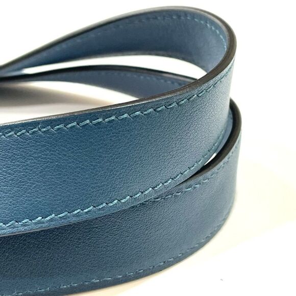 Hermès Ash Navy Leather Tote Bag (Pre-Owned) - Picture 12 of 12